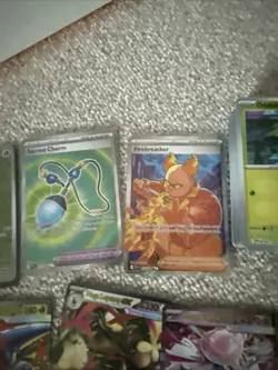 Phantasmal Flames Holo, R Holo, IR , Uncommon, Common Bulk 400+ Pokemon Cards - Image 3
