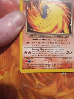 Dark Quilava 39/105 Neo Destiny Uncommon WOTC 2000 Pokemon Card LP - Image 5