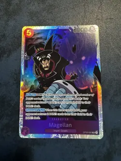 OP02-085 Magellan SR One Piece Card Game ccg - Image 1