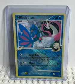 Milotic C 35/147 Supreme Victors Crosshatch Pokemon League Promo Card - Image 1