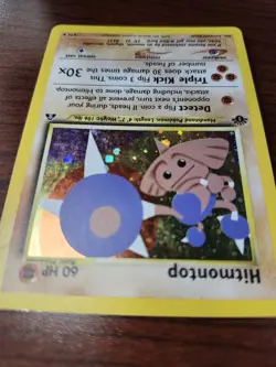 Pokemon Card - 1st Edition Hitmontop Neo Discovery 3/75 Holo Rare - Image 4