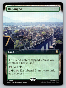 Ba Sing Se FOIL Extended Art - MTG Avatar: The Last Airbender TLA - Image 1