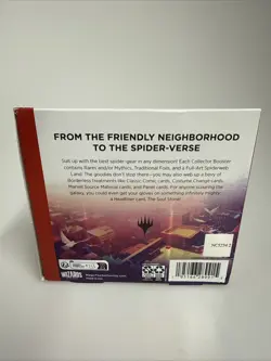 Collector Booster Box Marvel's Spider-Man SPM MTG-10 Sealed Packs Inside - Image 3