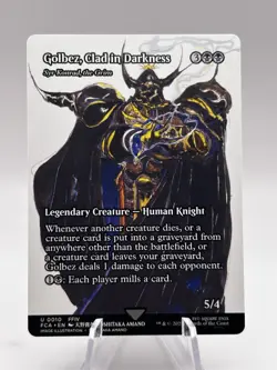 Golbez, Clad in Darkness 0010 Showcase Final Fantasy FCA MTG NM - Image 1