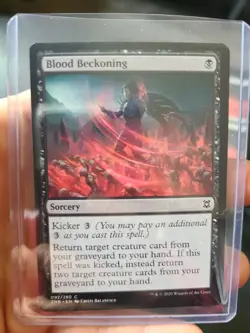 MTG ZNR Blood Beckoning ×5 PACK FRESH Zendikar Rising 092/280 MAGIC Free Ship - Image 3