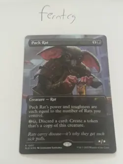 Magic the Gathering Pack Rat Rare Secret Lair NM Ships Same Day - Image 1