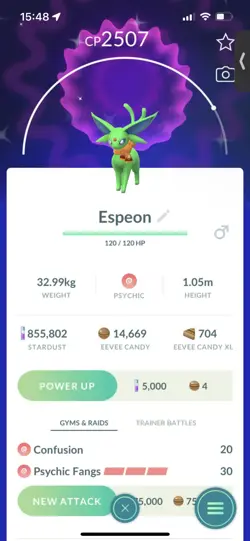 Pokemon Go Shiny Espeon Day Scarf - Image 1