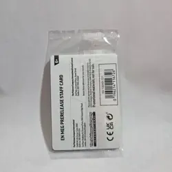 Pokemon Mega Evolution Prerelease STAFF Promo (Set of 4) SEALED - Image 3