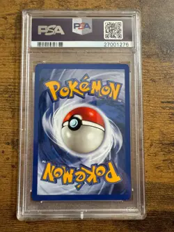 1999 POKEMON FOSSIL 1ST ED #38 KINGLER PSA 10 - Image 2