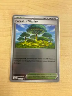 Forest of Vitality 117/132 Reverse Holo - ME01: Mega Evolution Pokemon TCG - Image 1