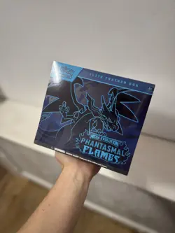 Phantasmal Flames ETB - Sealed - Pokemon TCG - New & Sealed - IN HAND - Image 1