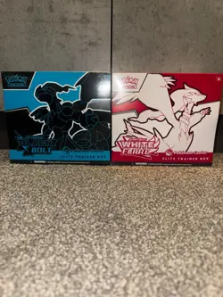 Pokemon Center Black Bolt And White Flare Etb Elite Trainer Box Sealed - Image 1