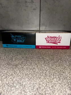 Pokemon Center Black Bolt And White Flare Etb Elite Trainer Box Sealed - Image 2