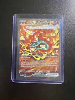 Pokemon TCG Hearthflame Mask Ogerpon EX #212/167 SIR SV: Twilight Masquerade - Image 1