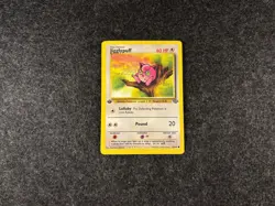 1999 Pokemon Jungle Set 1st Edition Jigglypuff Non-Halo Common 54/64 NM - Image 1