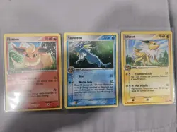 Pokemon Pop Series 3 Flareon Holo 2/17, Jolteon Holo 3/17 & Vaporeon Holo 7/17 - Image 1