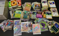 Pokemon Bulk Lot Holo Rare Full Art Ex V Star Mixed Collection Trainers Energy - Image 1