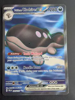 Clodsire ex Ultra Rare Full Art 244/193 - Pokemon TCG Paldea Evolved - MINT / NM - Image 1