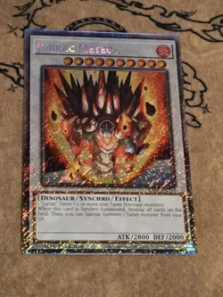 Yugioh Jurrac Meteor RA04-EN139 Platinum Secret Rare NM Presale - Image 1