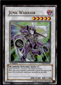 Junk Warrior | 5DS1-EN041 | 1st Edition | Yu-Gi-Oh! TCG - Image 1