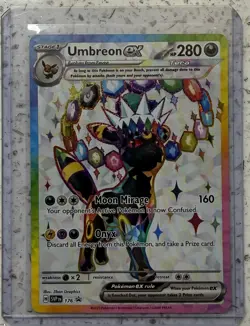 Umbreon 176 & Espeon 175 Prismatic Figure Collection Promo Cards. (MINT) - Image 2