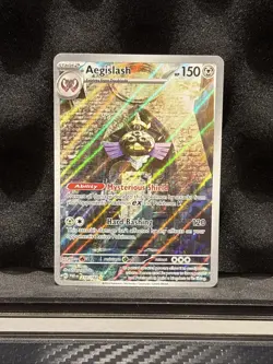 Aegislash - 210/182 - Pokemon Paradox Rift Illustration Rare Card NM - Image 1