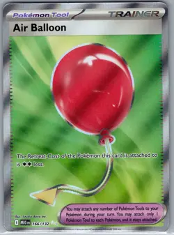 Air Balloon 166/132 ME01: Mega Evolution - Pokemon Card - NM - Image 1