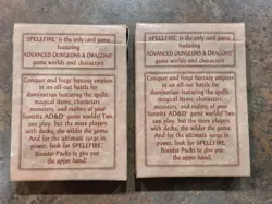 Spellfire Master the Magic Card Game, First Edition - 2 Starter Sets - Image 2