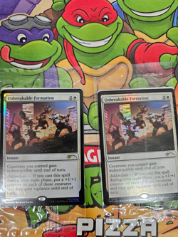 NYCC 2025 Magic The Gathering TMNT MTG Promo Card & Pizza Box ! - Image 2