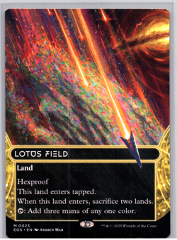 Magic The Gathering - Lotus Field - Image 1