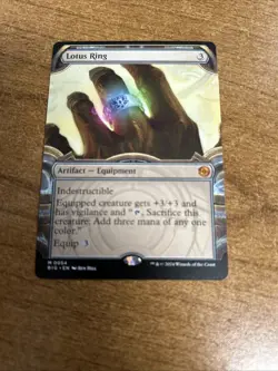 Lotus Ring (Showcase) Outlaws of Thunder Junction: the Big Score Regular NM-M - Image 1