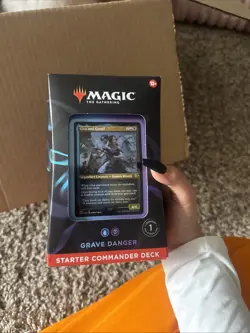 Magic: The Gathering Starter Commander Deck Grave Danger, Blue-Black, Sealed - Image 1