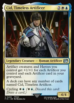 Cid, Timeless Artificer (0418) Light Play, English Magic the Gathering MTG Final - Image 1