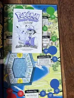 Pokemon Master Trainer Boardgame Complete Rare - Image 4