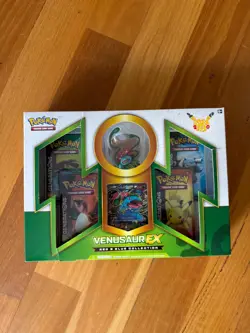 Pokemon TCG 2016 Red & Blue Collection Venusaur Ex 20th Anniversary Sealed Box - Image 1