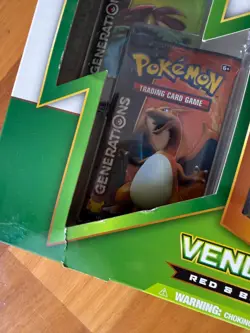 Pokemon TCG 2016 Red & Blue Collection Venusaur Ex 20th Anniversary Sealed Box - Image 4