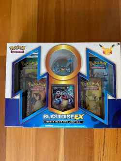 Pokemon TCG 2016 Red & Blue Collection Blastoise Ex 20th Anniversary Sealed Box - Image 1