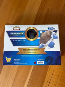 Pokemon TCG 2016 Red & Blue Collection Blastoise Ex 20th Anniversary Sealed Box - Image 4