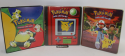 Lot of 3 Vintage Pokemon Binders Only! As-Is - Image 1