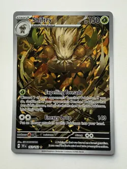 Shiftry - 163/162 - Temporal Forces - Pokemon TCG - NM / M - Image 1