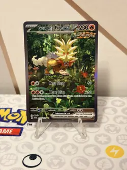 Gouging Fire ex 204/162 Special Illustration Rare Temporal Forces Pokemon NM/M - Image 1