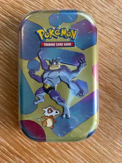 Pokemon TCG: Scarlet & Violet 151 Mini Tin New Factory Sealed (Machamp & Cubone) - Image 1
