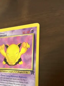 Pokemon TCG: Drowzee 54/82 Team Rocket 1st Edition WOTC - MP - Image 3