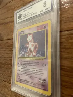 Pokemon TCG Mewtwo Base Set 10/102 Holo 1st Edition Holo Rare - Image 2