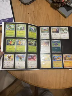 Pokemon TCG 151 Part Complete Set With Binder - Image 3