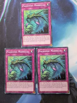 YuGiOh! Paleozoic Marrella INOV-EN097 x3 PLAYSET 1st Ed - Image 1