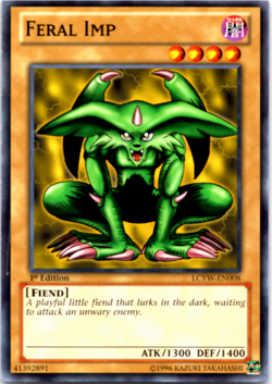 Feral Imp - LCYW-EN008 - Common - 1st Edition - Yugioh - Image 1