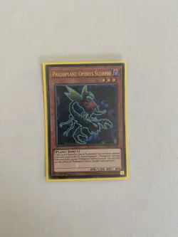 Yugioh Predaplant Ophrys Scorpio DUPO-EN066 1st Ed Ultra Rare - Image 1