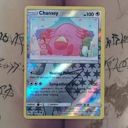 Chansey 152/214 Lost Thunder Reverse Holo NM Pokemon Card English - Image 1