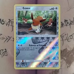 Eevee 105/156 Ultra Prism Reverse Holo NM Pokemon Card English - Image 1